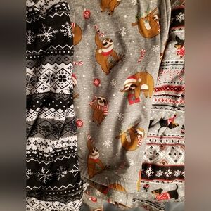 Womans Christmas leggings xl